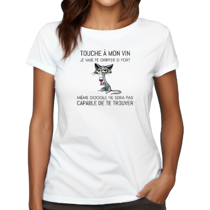 Image de Touche à mon vin, je vais te griffer si fort, même Google ne sera pas capable de te trouver.