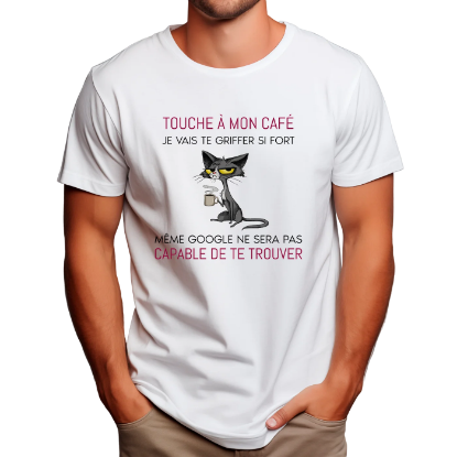 Image de Touche à mon café, je vais te griffer si fort, même Google ne sera pas capable de te trouver.