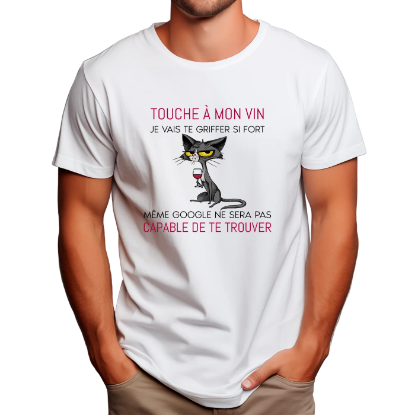Image de Touche à mon vin, je vais te griffer si fort, même Google ne sera pas capable de te trouver.