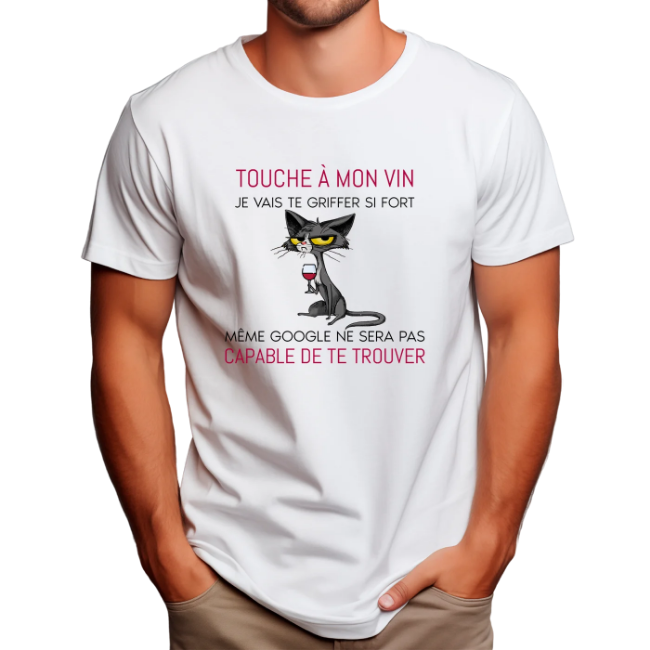 Image de Touche à mon vin, je vais te griffer si fort, même Google ne sera pas capable de te trouver.