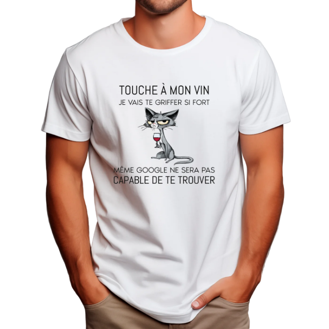 Image de Touche à mon vin, je vais te griffer si fort, même Google ne sera pas capable de te trouver.