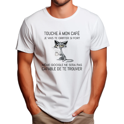 Image de Touche à mon café, je vais te griffer si fort, même Google ne sera pas capable de te trouver.