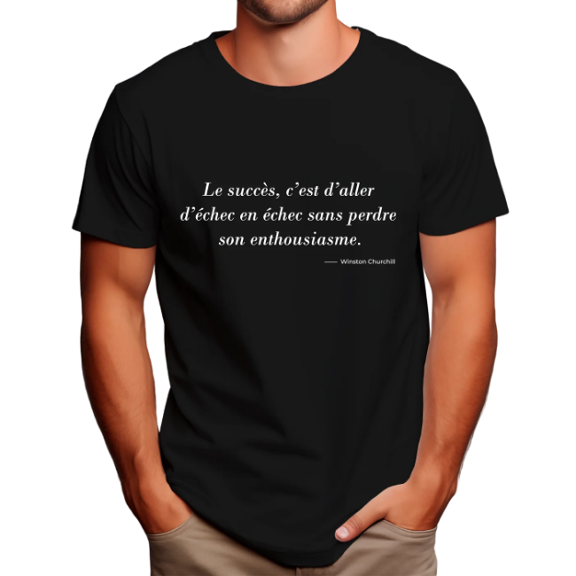 Image de Le succès, c'est d'aller d'échec en échec sans perdre son enthousiasme. --Winston Churchill
