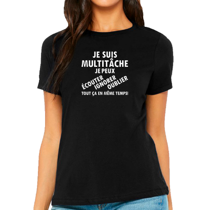Image de Je suis multitâche, je peux écouter, ignorer, oublier. Tout ça en même temps!